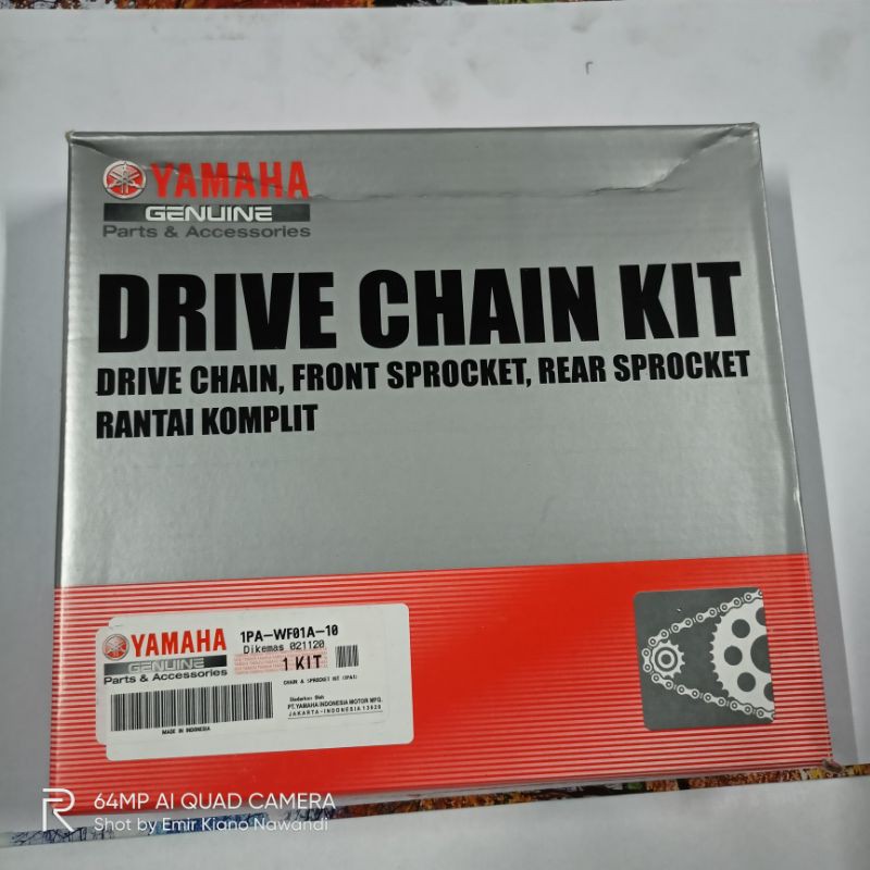 GEAR GIR SET CHAINKIT VIXION NEW 1PA