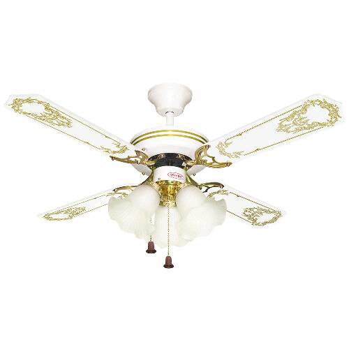 Uchida Ceiling Fan 42 inch Putih 3 Lampu CF-125EWH
