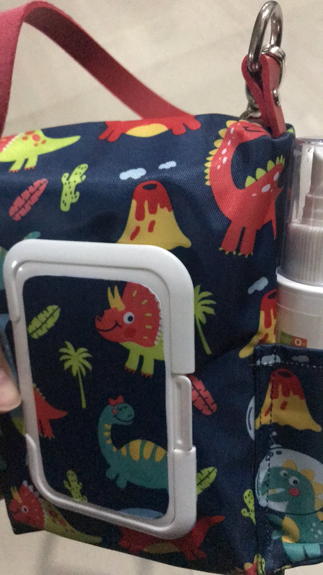 2 In 1 & 3 In 1 Tissue Cover / Tempat Tisu Kering, Basah, & Hand Sanitizer (motif Dino)