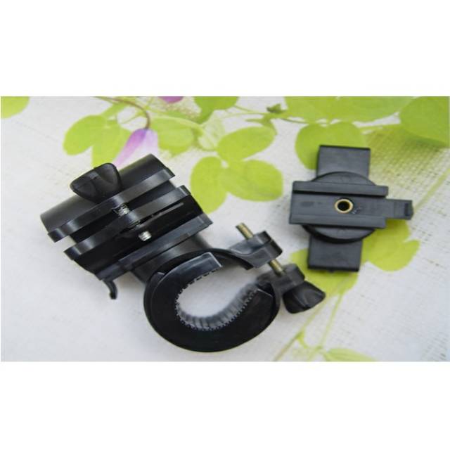 AloneFire Bike Bracket Mount Holder for Flashlight - AB-2961 - Black