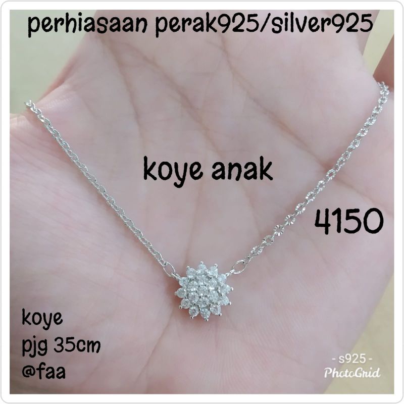 KALUNG KOYE ANAK PUTIH 4150 PERAK 925