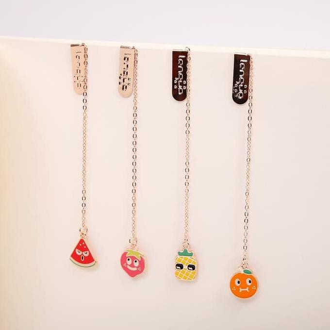

BEST SELLER Face the Fruit Hanging Bookmark Pembatas Kertas Halaman Buku Bentuk TERJAMIN