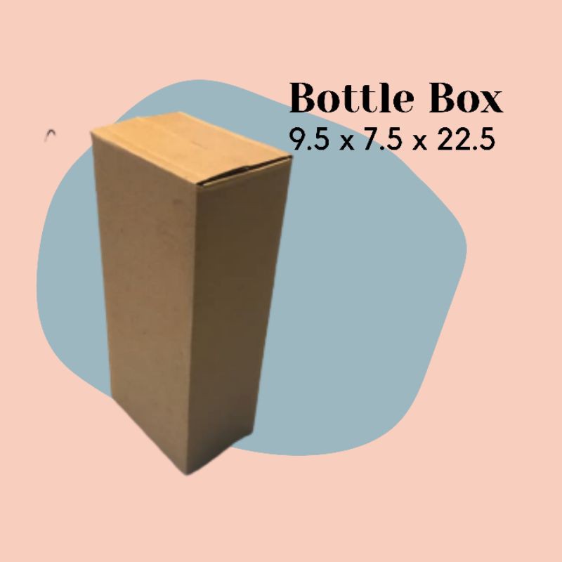 

BOTTLE BOX 9.5x7.5x22.5 // KARDUS JIRIGEN // KARDUS DIE CUT KARTON COKLAT PACKAGING | DUS BOTOL