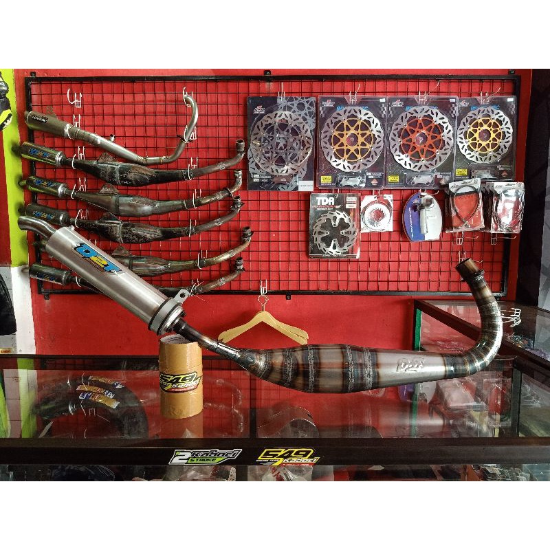 Knalpot D2T satria R kolong harian