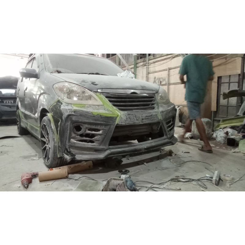 Bumper avanza old custom lexus