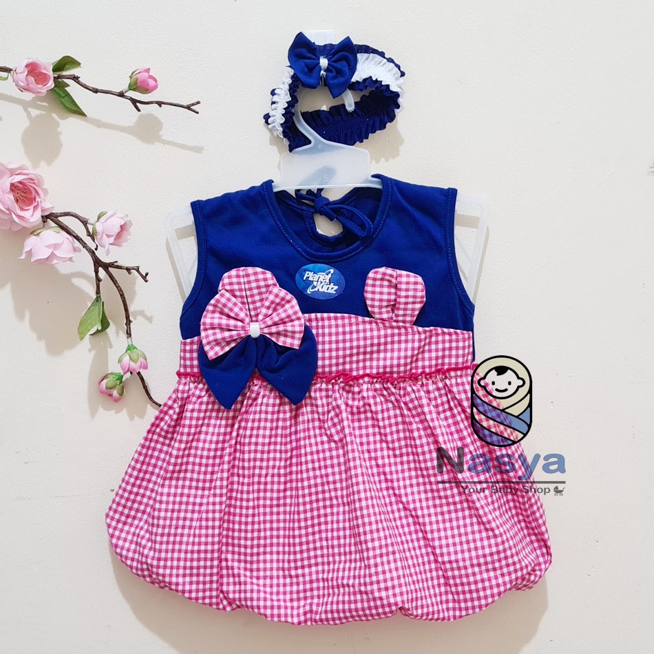 [ PROMO 7.7 ] [P-044]  Baju Bayi 0-6 bulan / Dress Bayi Perempuan