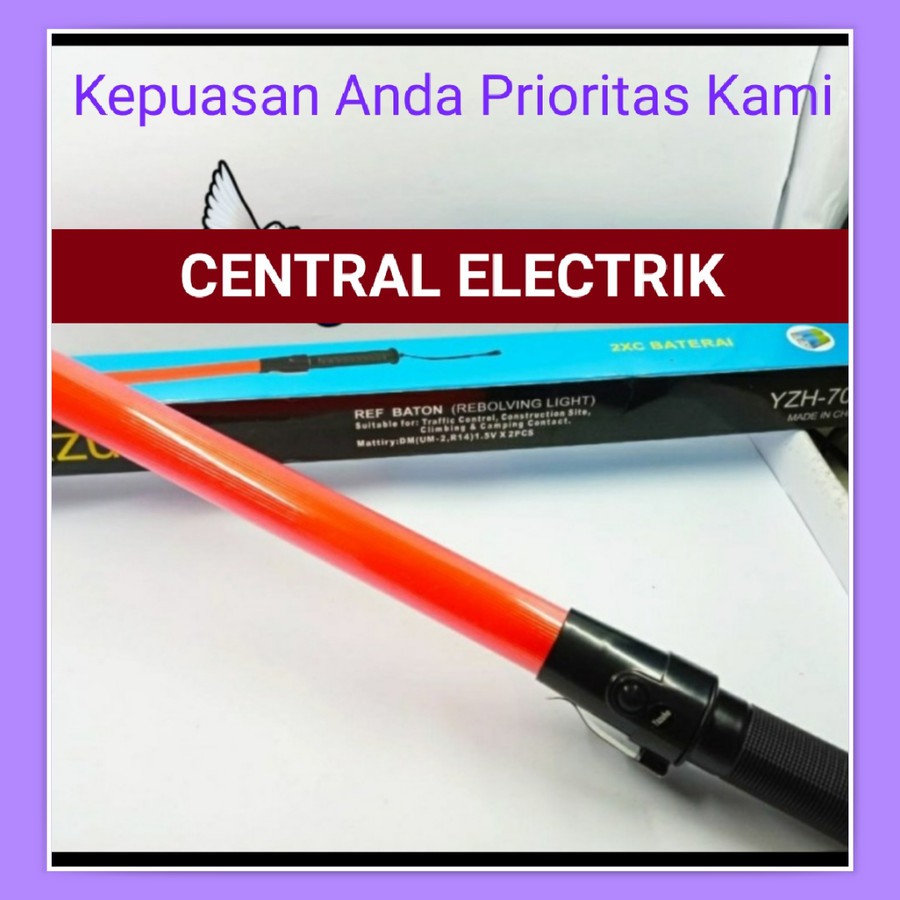 TONGKAT POLISI LED RED YAZUHO YZH - 900 / SENTER LALU LINTAS