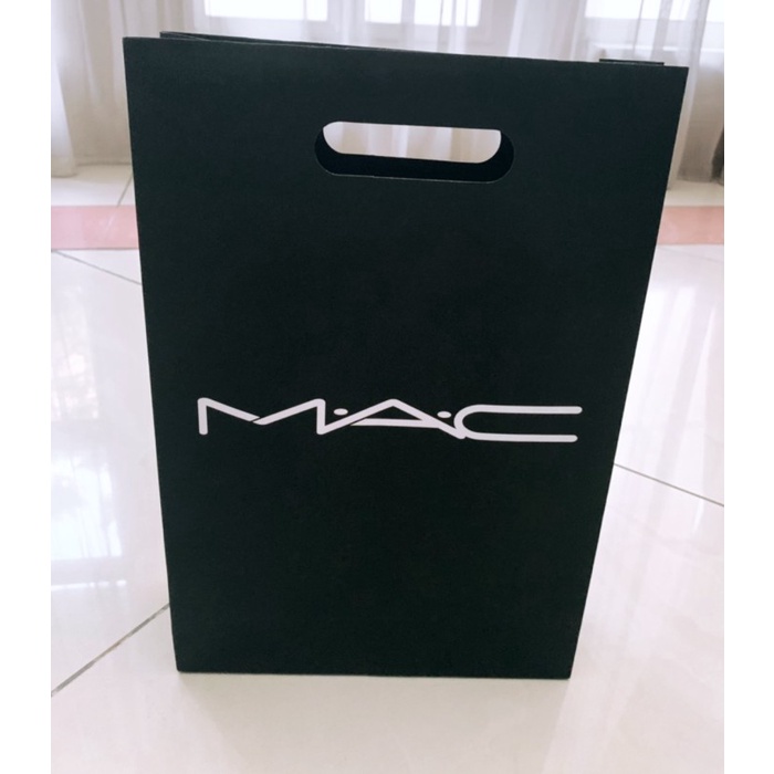 

✨ BISA COD ✨ Kantong Karton MAC Cosmetic Paper Bag Plastik Kado Paperbag