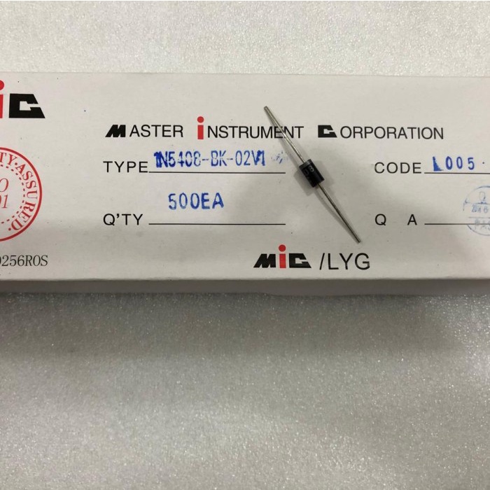 Dioda IN5408 3A 1000V origina MIC