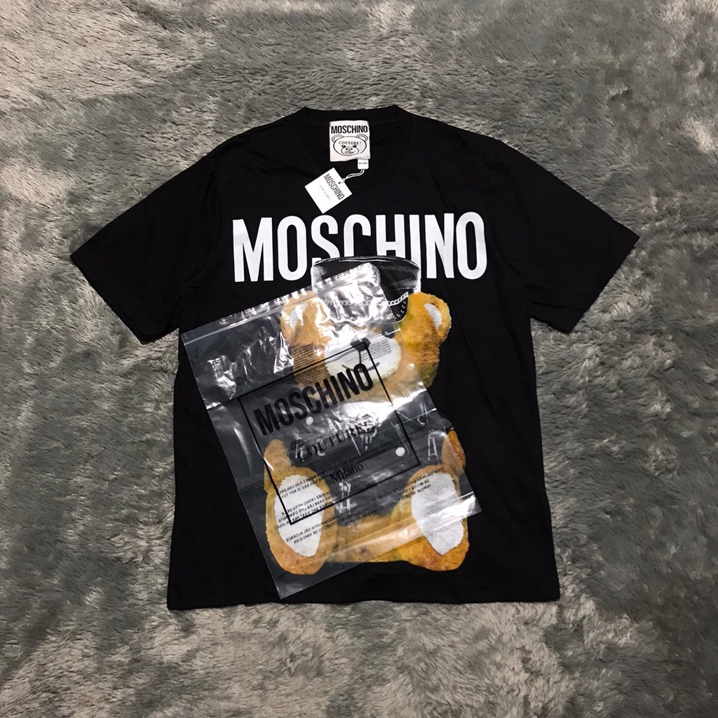 Kaos Moschino Biker Teddy Bear Premium