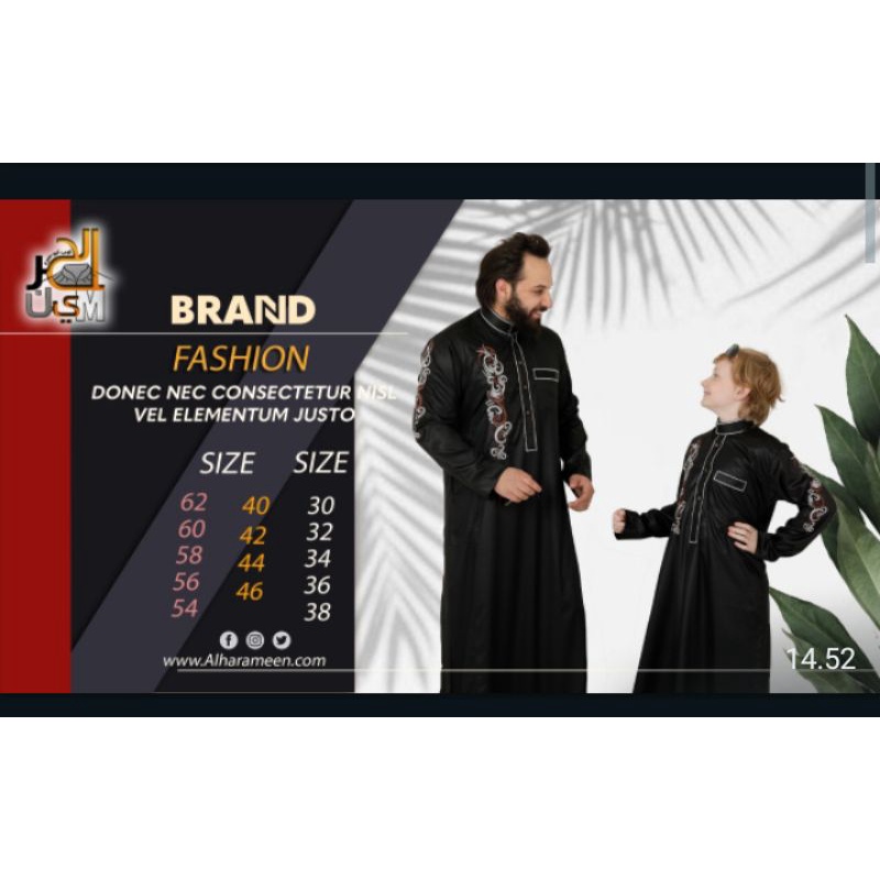 GAMIS AL-HARAMAIN MESIR ORIGINAL