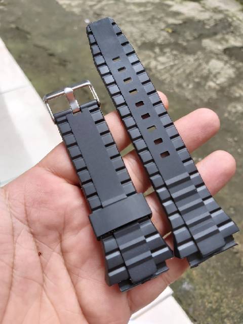 Strap tali jam tangan skmei AD1092 hitam PNP