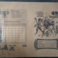 

Sampul Buku Kraft Garis 25x36cm 1 warna 80 lbr