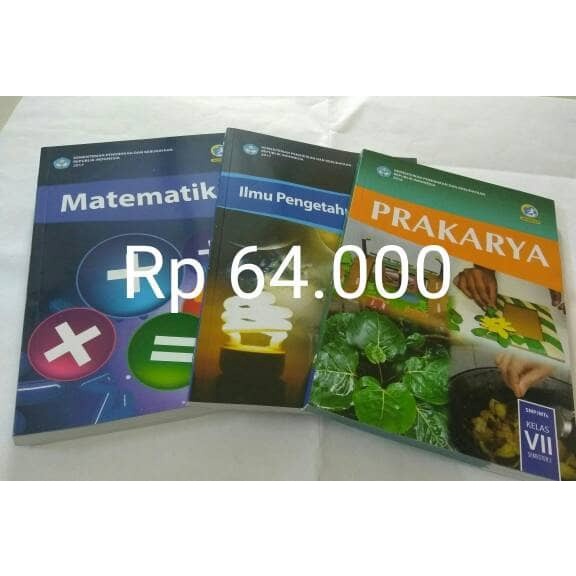 

❤BISA COD❤ Paket 3 Buku Kelas 7 Semester 2 Revisi 2017