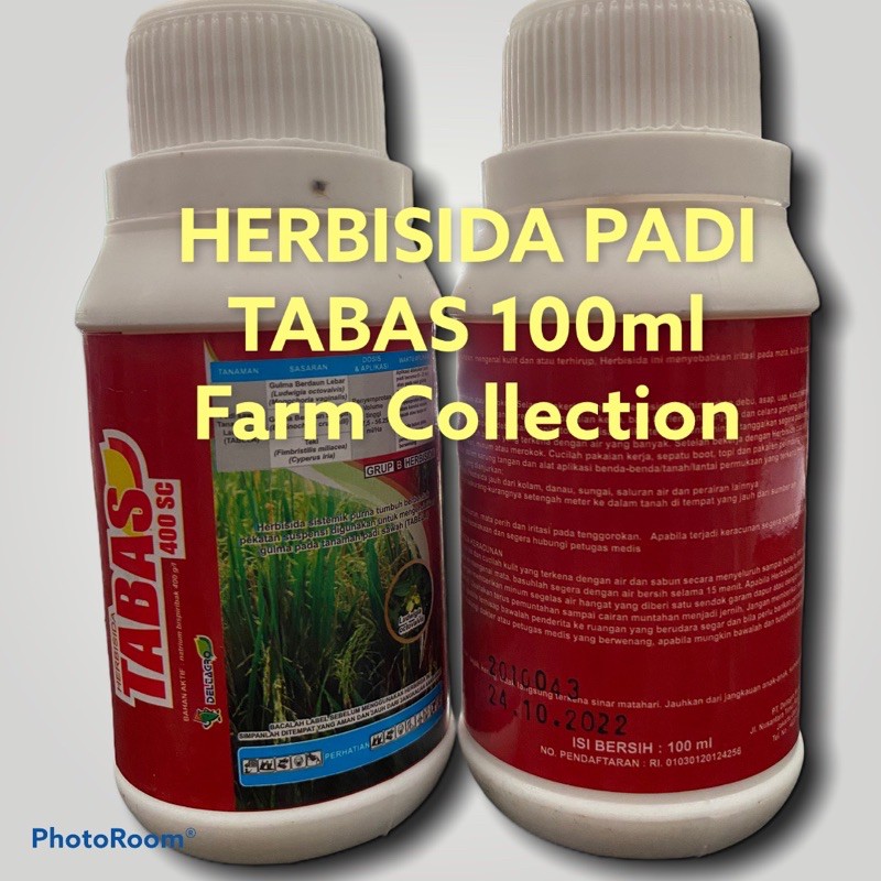 TABAS 100ml Herbisida Padi Purna Tumbuh