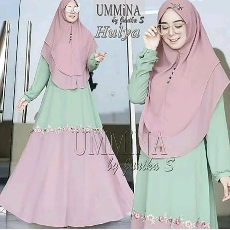 Gamis Set Amira 2in1