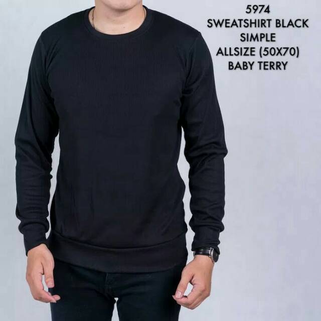 SWEATSHIRT PRIA TERBARU / SWEATER DISTRO TERBARU / KAOS PRIA LENGAN PANJANG TERBARU