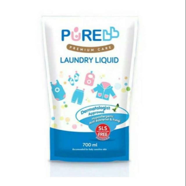 Jual Pure Baby Laundry Liquid (700ml) | Shopee Indonesia