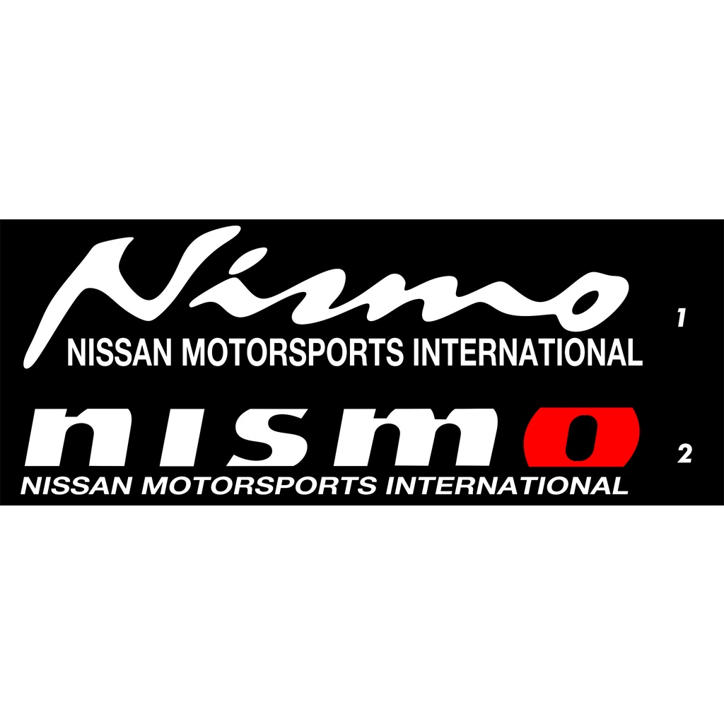 stiker NISMO cutting stiker mobil 20cm