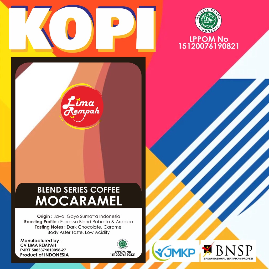 

ROASTED KOPI BLEND 250gram Arabica 70%