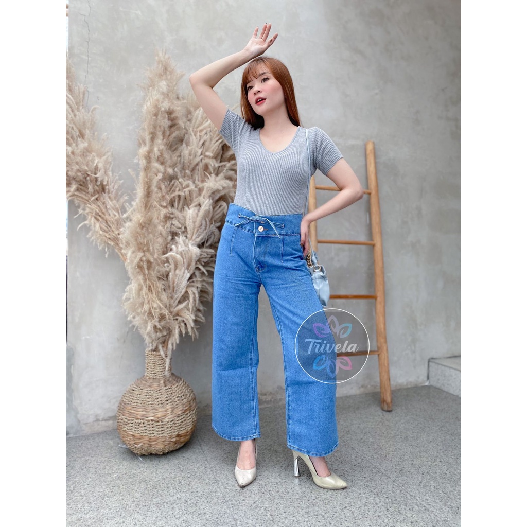 ALISHYA CULLOTES JEANS WANITA