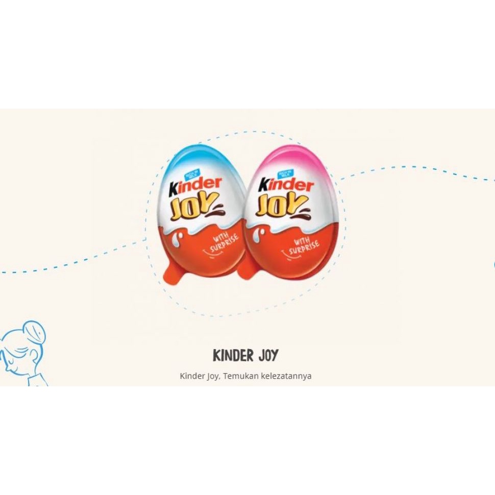 

Kinder Joy Coklat dan Mainan