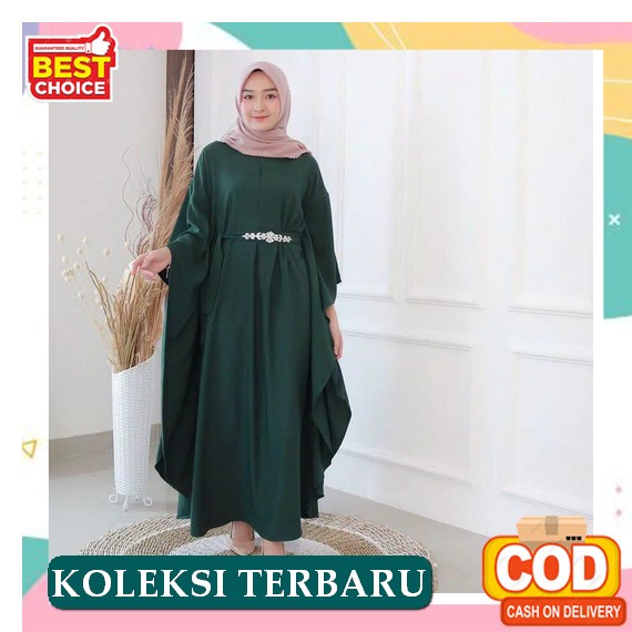 Kaftan Savanah / Bahan Full Mosscrepe / Bordir Mewah Kualitas / Kaftan Wanita / Kaftan Wanita Terbar