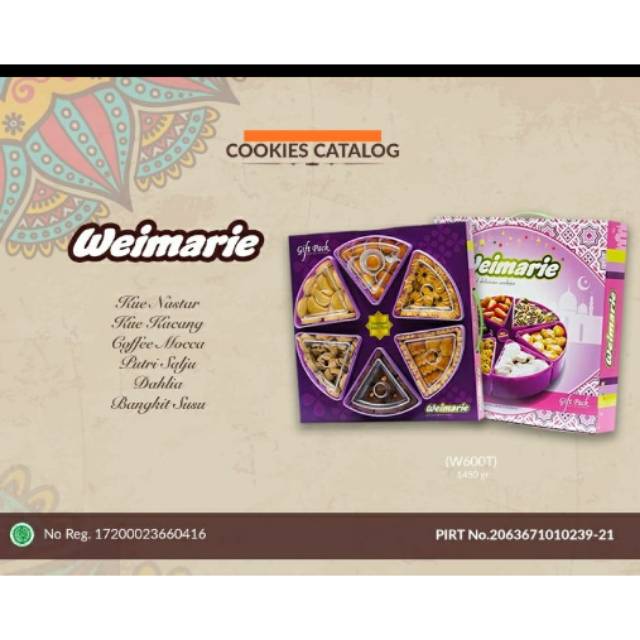 

kue kering merk * Weimarie *