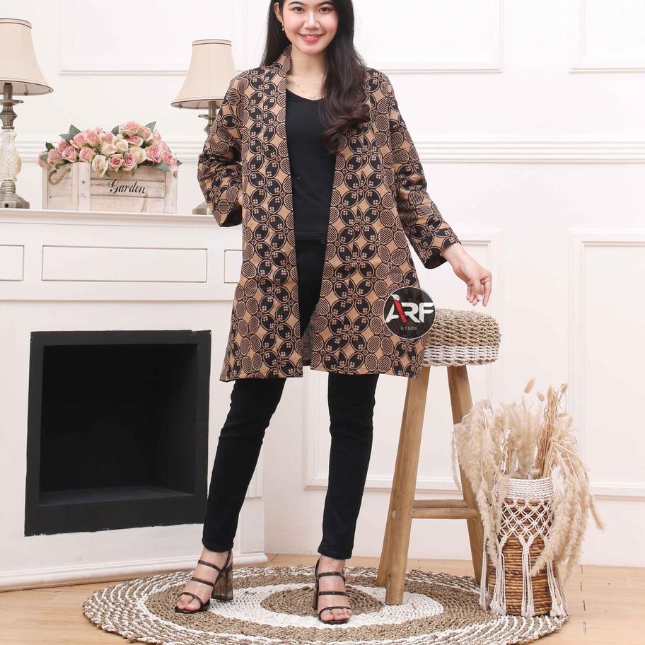 Blazer Tunik / Blazer wanita/ Belazer batik & Belazer 지
