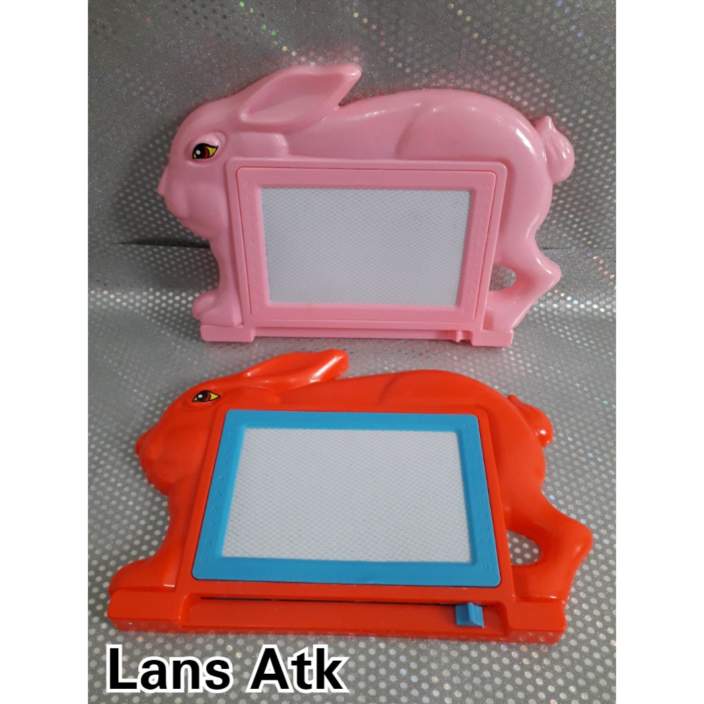 

PAPAN TULIS PLASTIK MAGIC BOARD KARAKTER KELINCI 8036