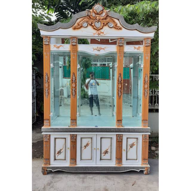 Pajangan kristal 4pintu/buffet tv