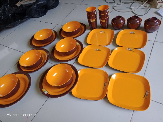 Melamin Set 30 Pcs