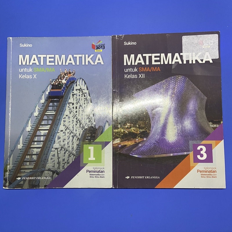 matematika sukino erlangga jual murah