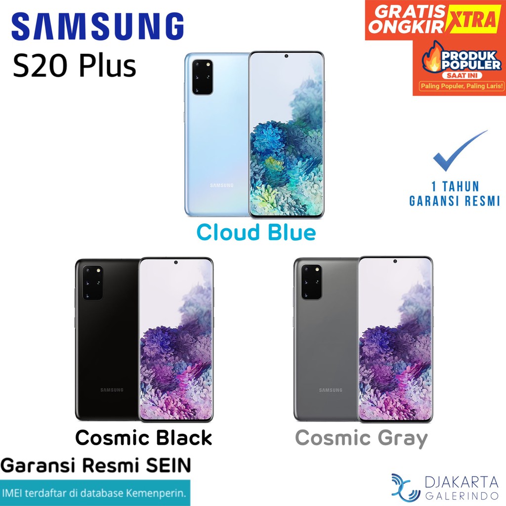 Samsung Galaxy S20 Plus BTS 8/128 GB / S20 FE - Garansi