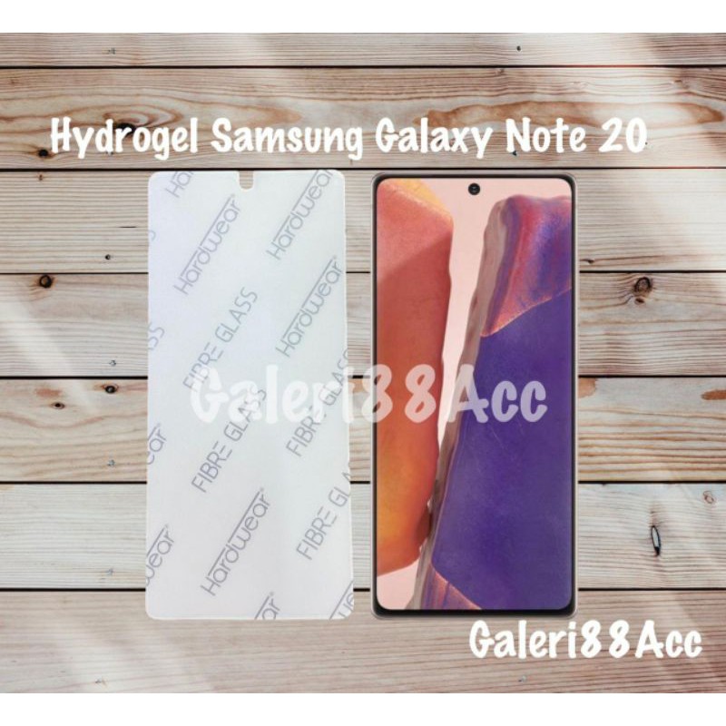 Samsung Galaxy Note 20 Hydrogel Screen Protector Anti Gores