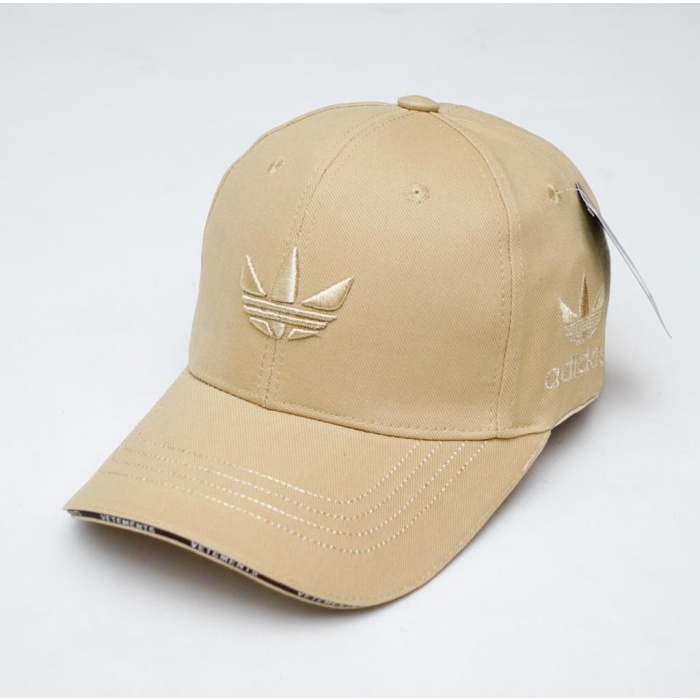 Topi Pria Topi Adidas Baseball Pria Import Mirror Original - Model B Cream(G9D0) Topi Baseball Topi 