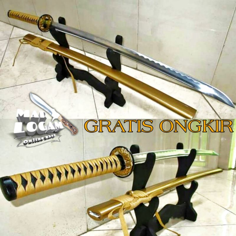 Aka ryuku gold niponto dragon samurai murah berkualitas