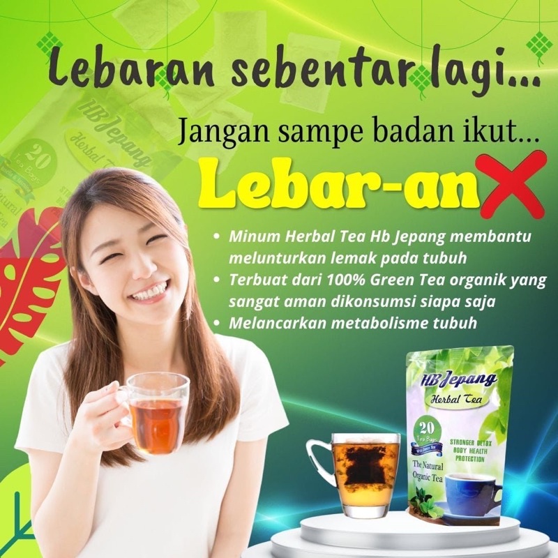 

herbal tea hb jepang