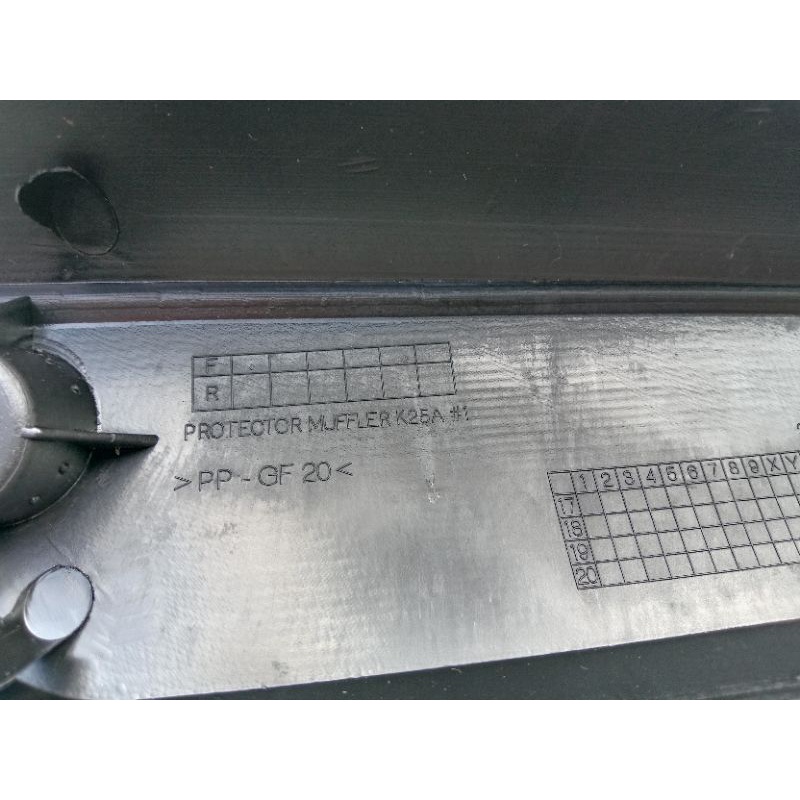 Pelindung Knalpot Beat Fi 2013 2014 2015 Cover Tameng Tutup Knalpot
