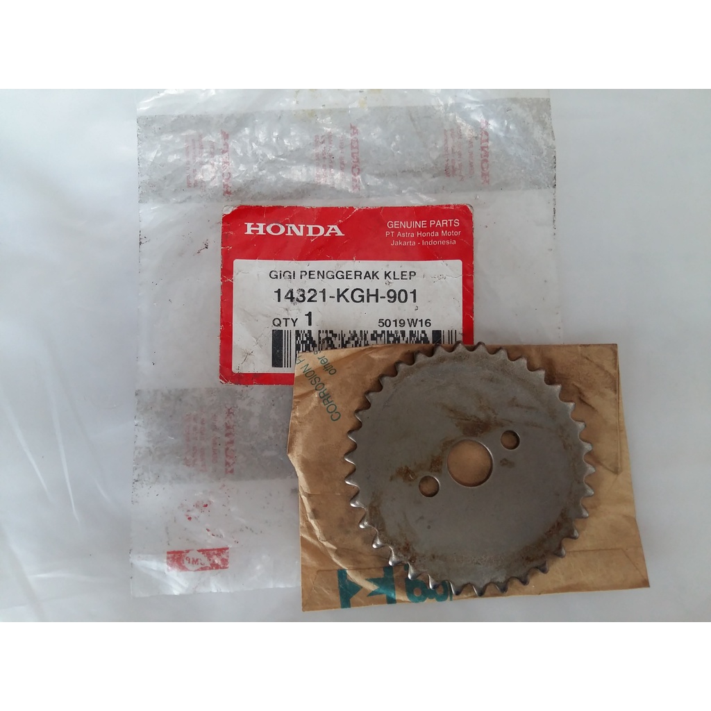 Gigik Gigi Sentrik Timing  Penggerak Noken Atas CS1 Cs1 14321-KGH-901 Original