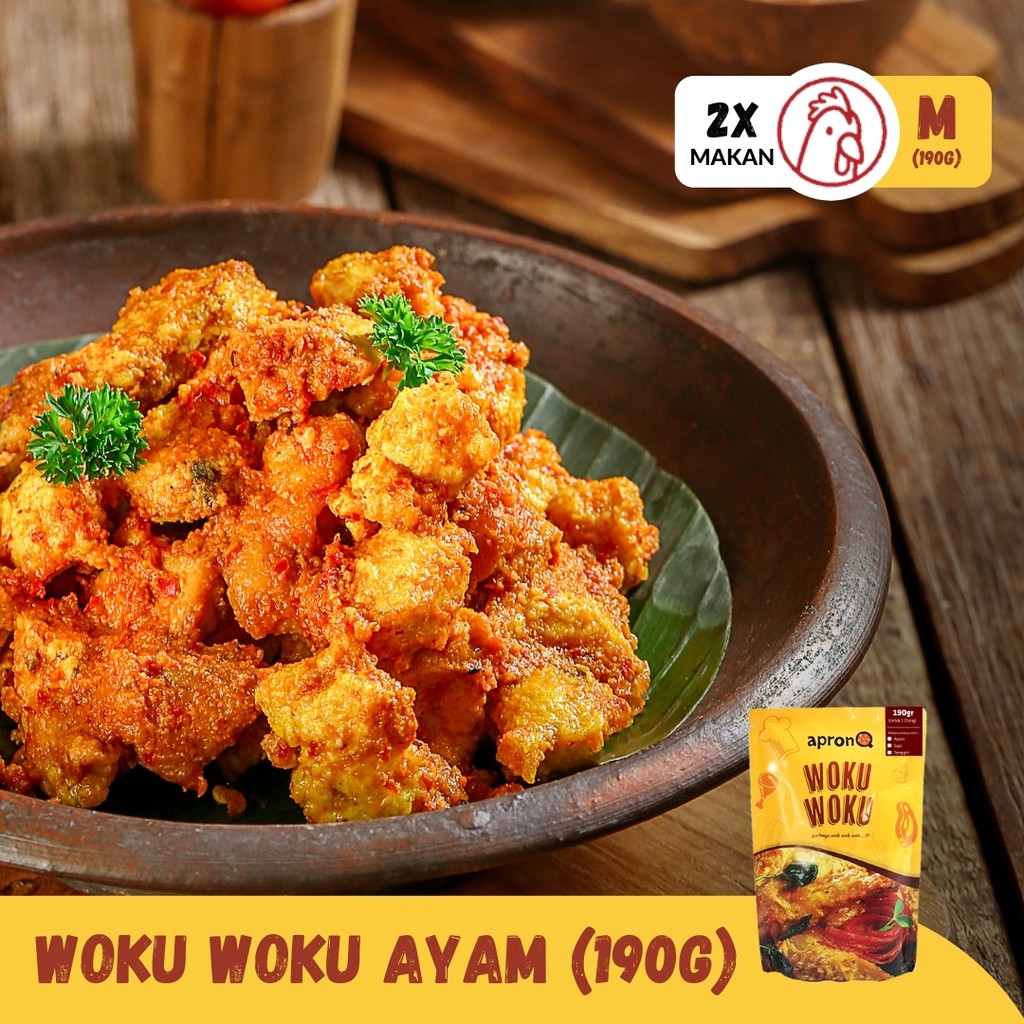 

APRONQ WOKU WOKU AYAM 190 GRAM (MEDIUM)