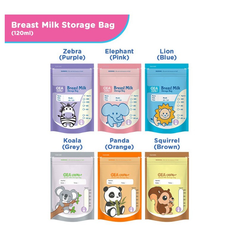 Kantong ASI Milky Baby Crown 100ml 120ml CBKS LC