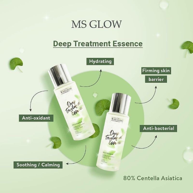 (BISA COD|Buy 1 Get gift)[RESSELER RESMI] DEEP TREATMENT ESSENCE/DTE MS GLOW