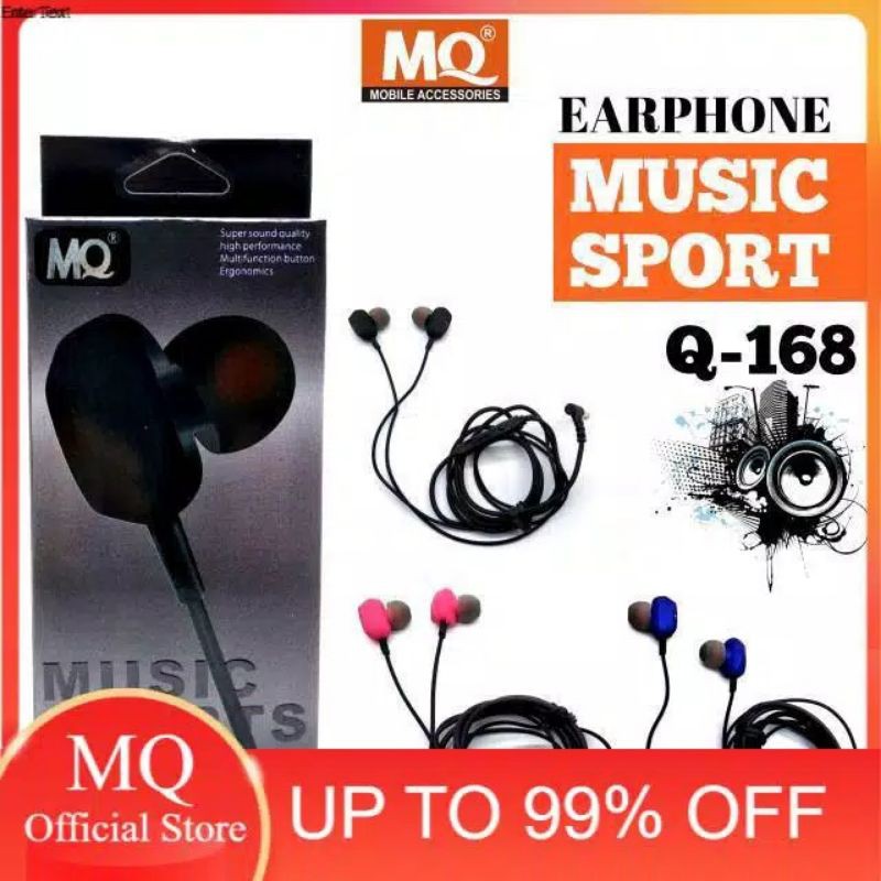 HEADSEAT MQ Q-168 ORIGINAL GARANSI 1TAHUN