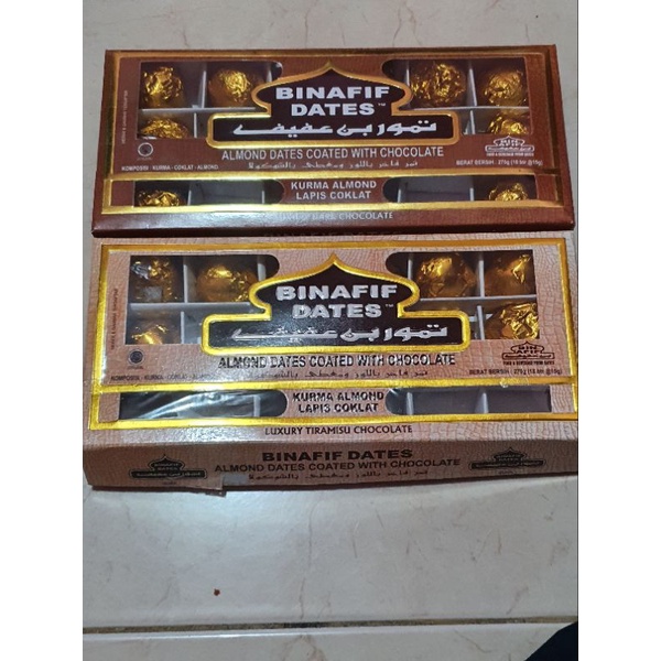 Sunnydayshop_ Almond Kurma Lapis Coklat Bin Afif