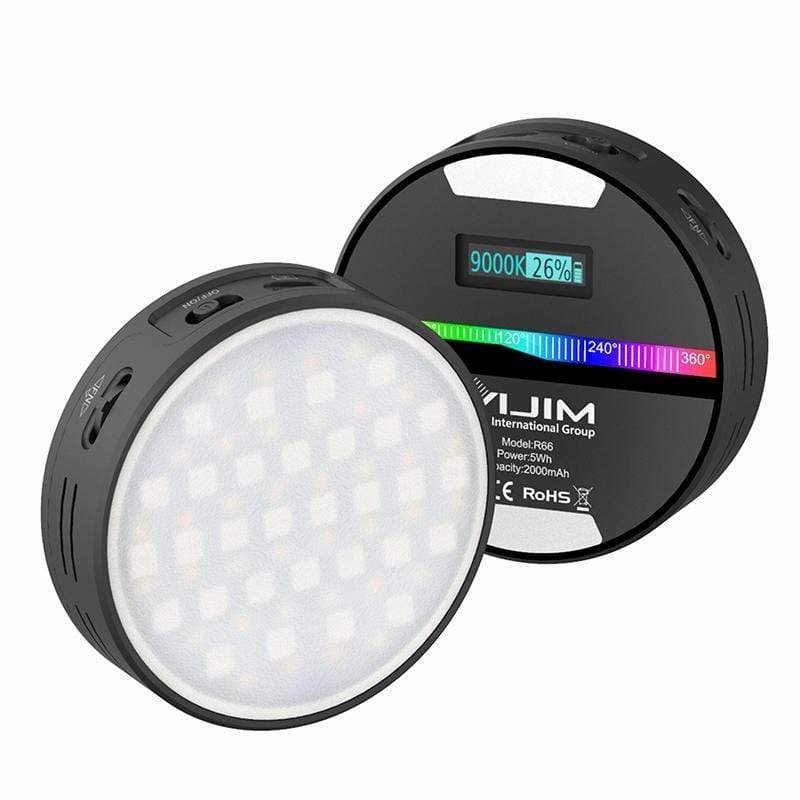 LED ULANZI VIJIM R66 RGB 20 Light Effect Lampu Pocket Vlog Video R-66