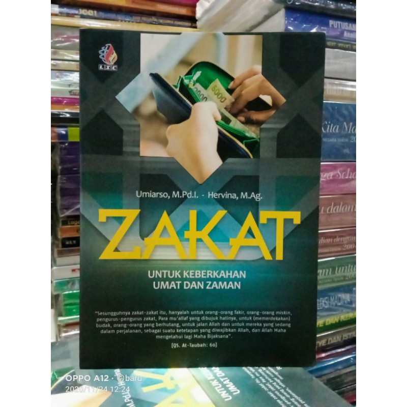 Buku Original ZAKAT Untuk Keberkahan Umat Dan Zaman. Umiarso M Pd I dkk