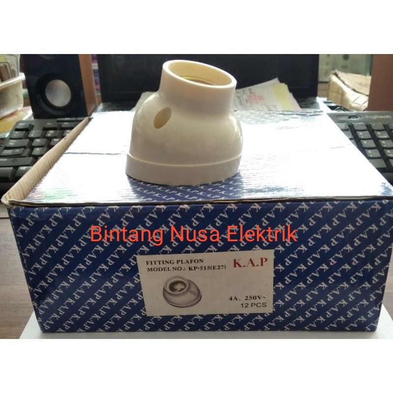 K.A.P KP-515 E27 Fiting Lampu Miring/ Fitting Lampu Miring/ Rumah Lampu Miring/ Tempat Lampu Miring/ Fiting Plavon Miring/ Fitting Plavon Miring/Fiting Tempel Miring/ Fitting Tempel Miring/ Tempat Lampu Plavon Miring/ Rumah Lampu Plavon Miring