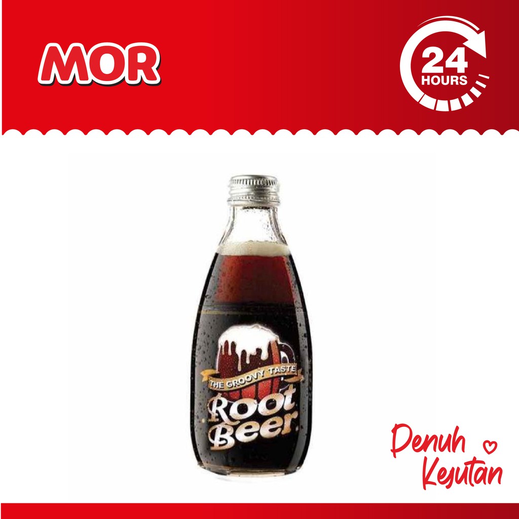 

ROOT BEER The Groovy Taste Minuman Soda Sarsaparilla 250 ml