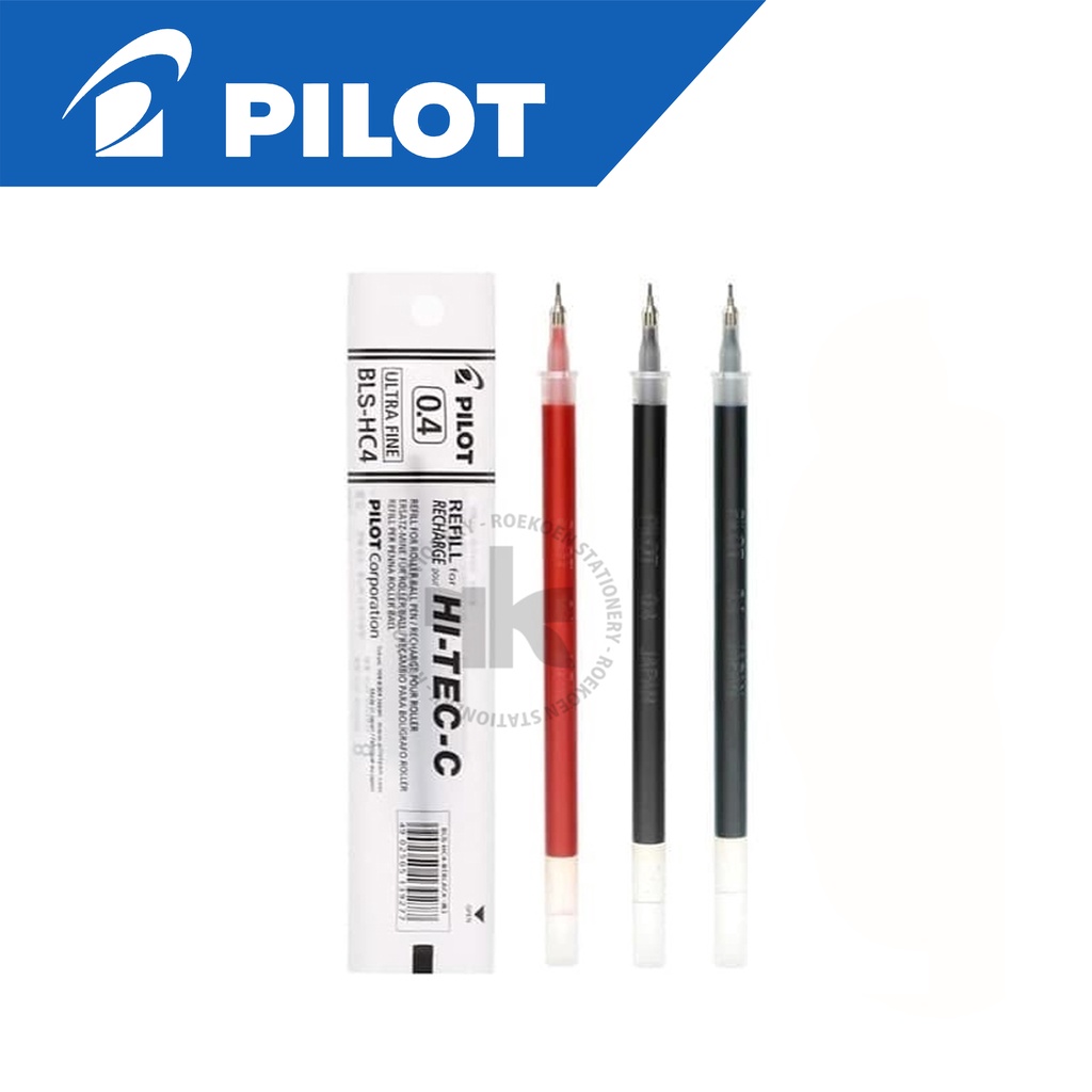 

Pilot Refill Ballpen Gel 0.3mm Micro Fine BLS-HC3 (HI-TEC-C)